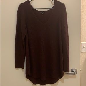 Long sleeve knit top